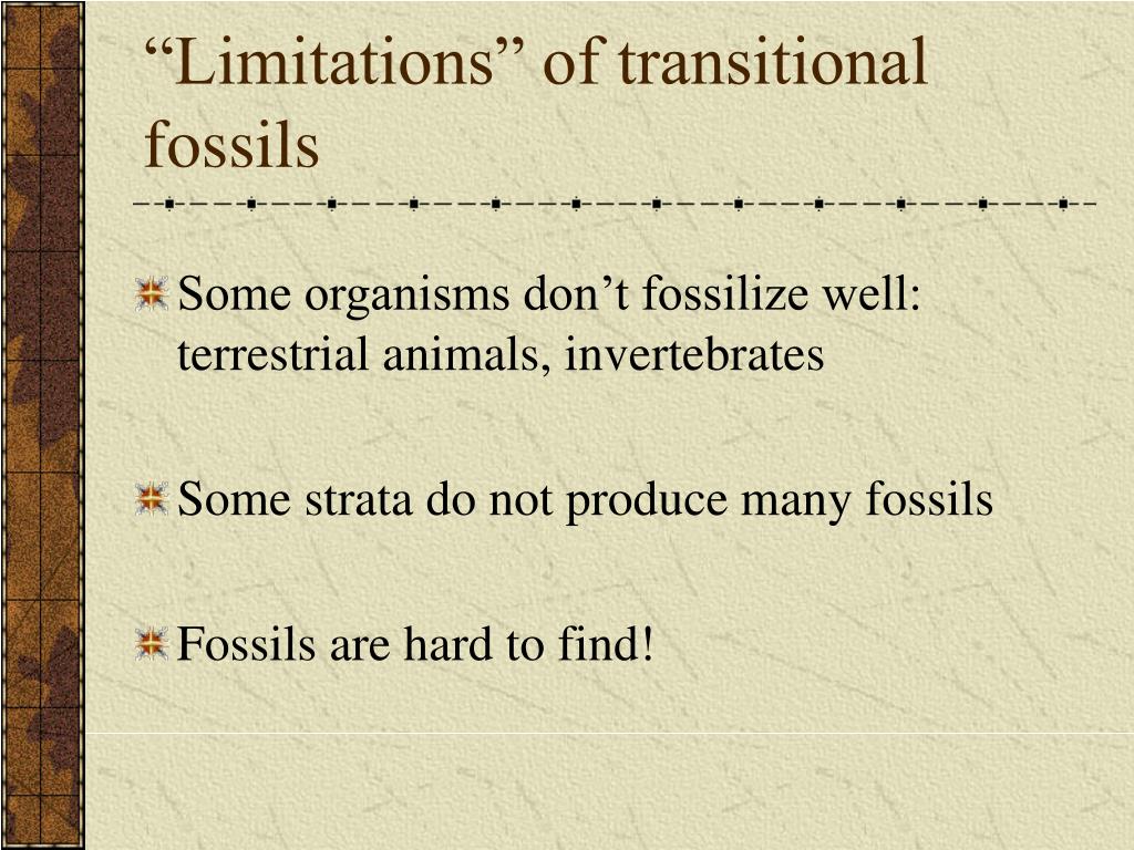 PPT Transitional Fossils PowerPoint Presentation, free download ID