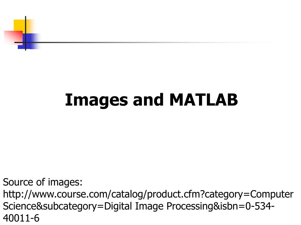 PPT Images and MATLAB PowerPoint Presentation, free download ID6190307