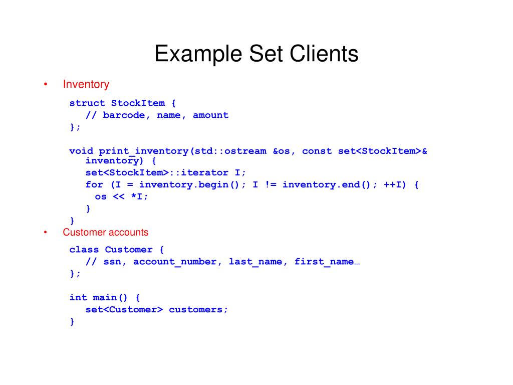 PPT Associative Containers Sets and Maps PowerPoint Presentation