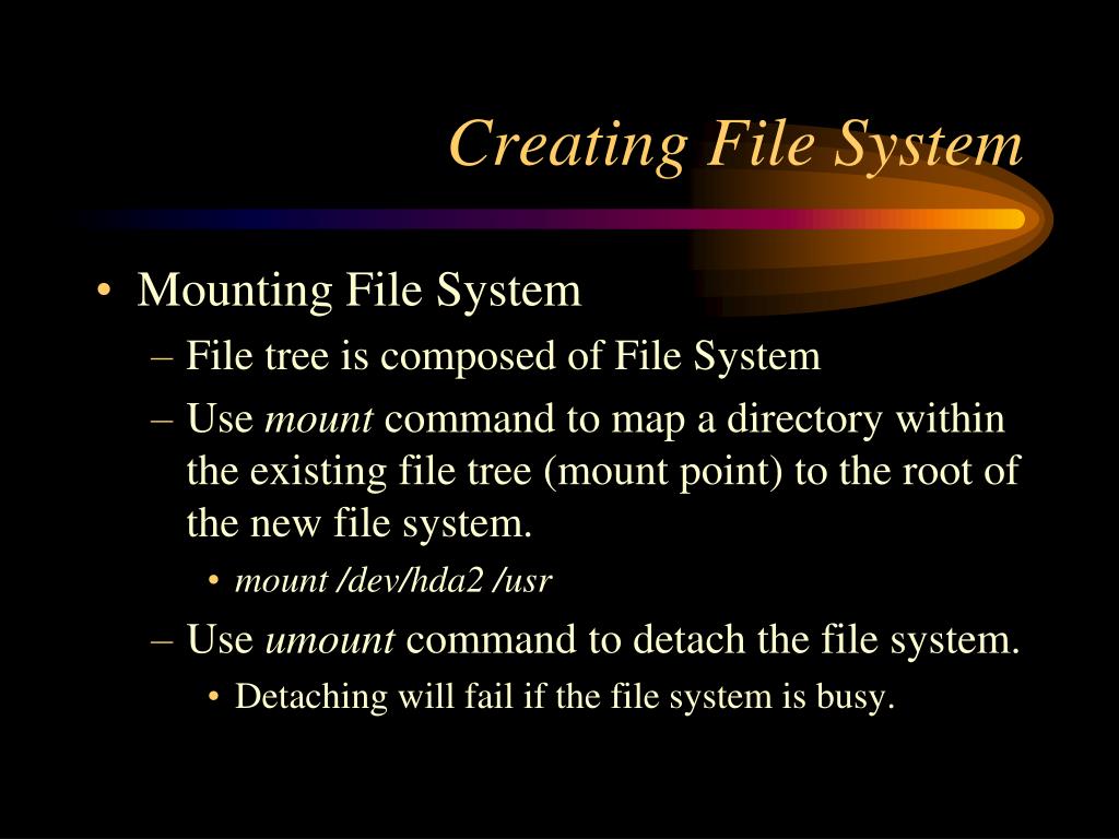 PPT The UNIX File System PowerPoint Presentation, free download ID6193107