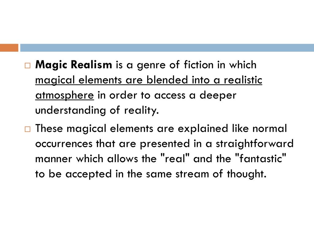 PPT Magical realism PowerPoint Presentation, free download ID6193413