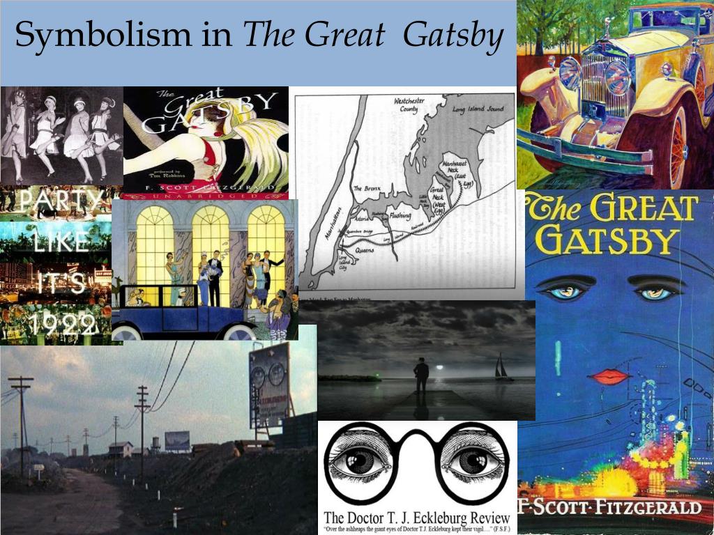 PPT Symbolism in The Great Gatsby PowerPoint Presentation, free