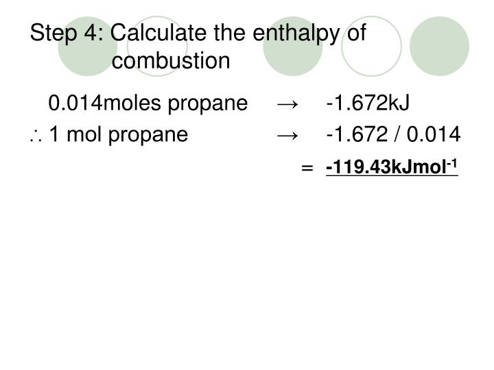 PPT Higher Chemistry Unit 1(b) Enthalpy of combustion PowerPoint
