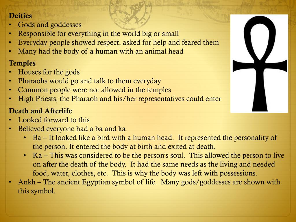 PPT Ancient Egyptian Religion PowerPoint Presentation, free download