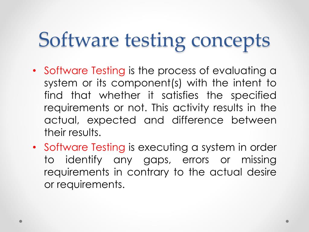 PPT Chapter 1 Introduction to Software Testing 322235 Software