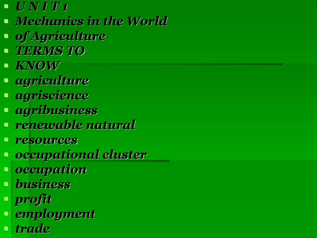 PPT Agriculture Mechanics PowerPoint Presentation, free download ID