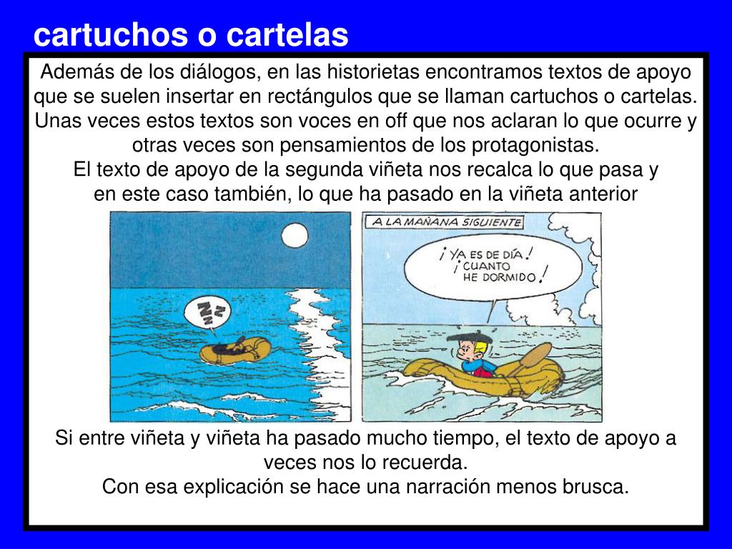 PPT ELEMENTOS DE UNA HISTORIETA PowerPoint Presentation, free