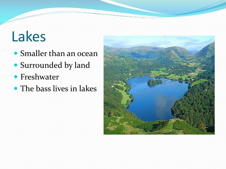 PPT The Different Bodies of water!! PowerPoint Presentation ID6202700