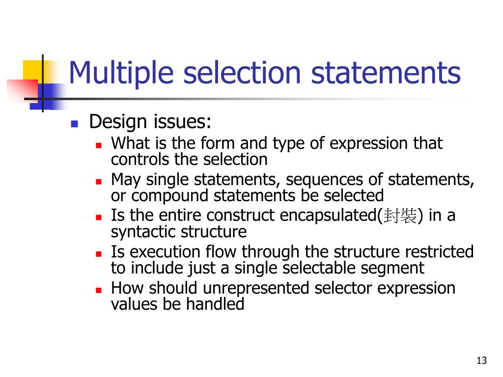 PPT StatementLevel Control Structures PowerPoint Presentation, free