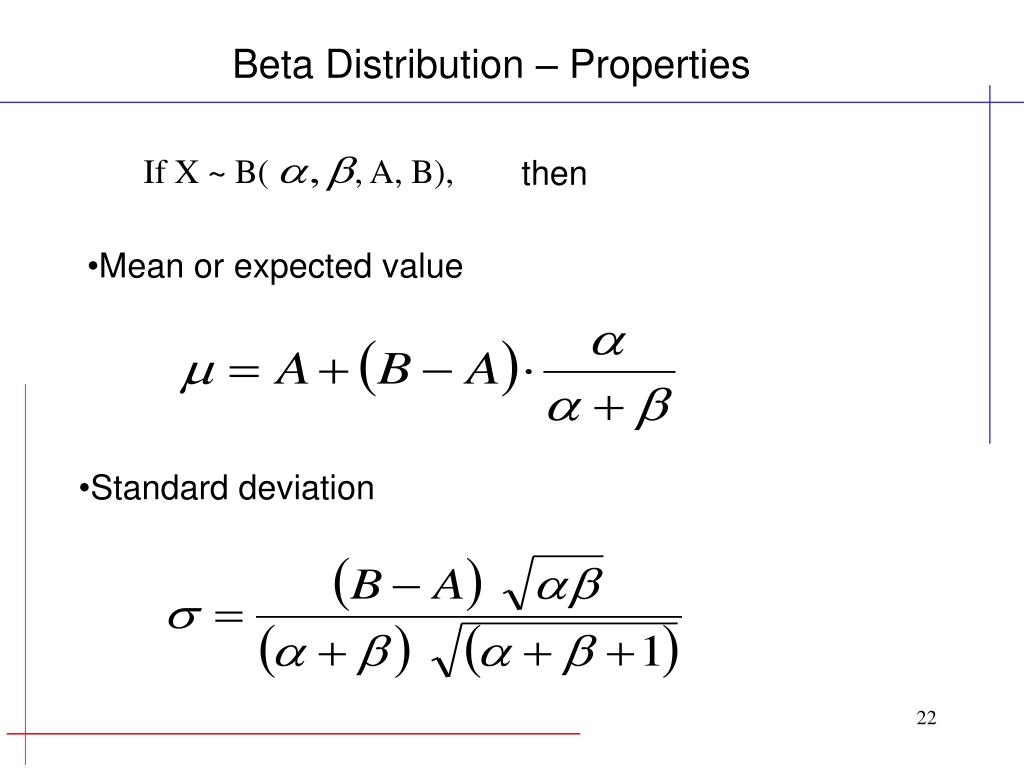 PPT Special Continuous Probability Distributions Gamma Distribution