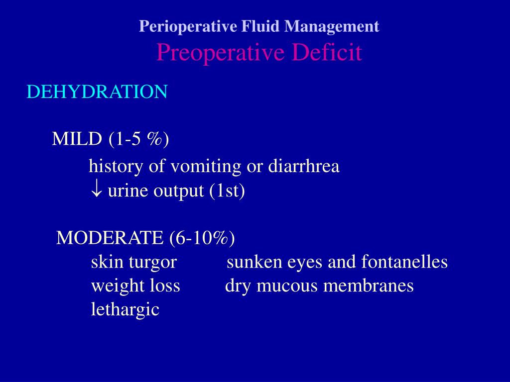 PPT Pediatric Fluid Management and Blood Product Therapy PowerPoint