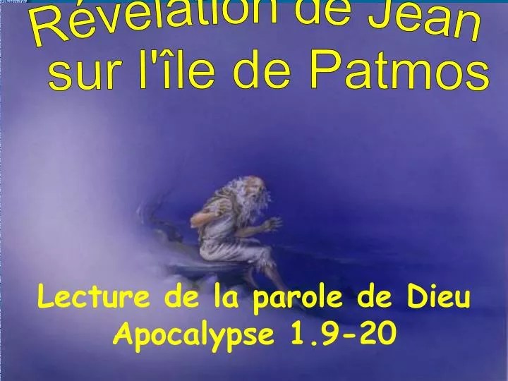 PPT Révélation de Jean sur l'île de Patmos PowerPoint Presentation