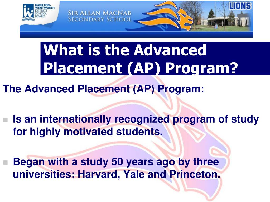 PPT Sir Allan MacNab Secondary School PowerPoint Presentation, free