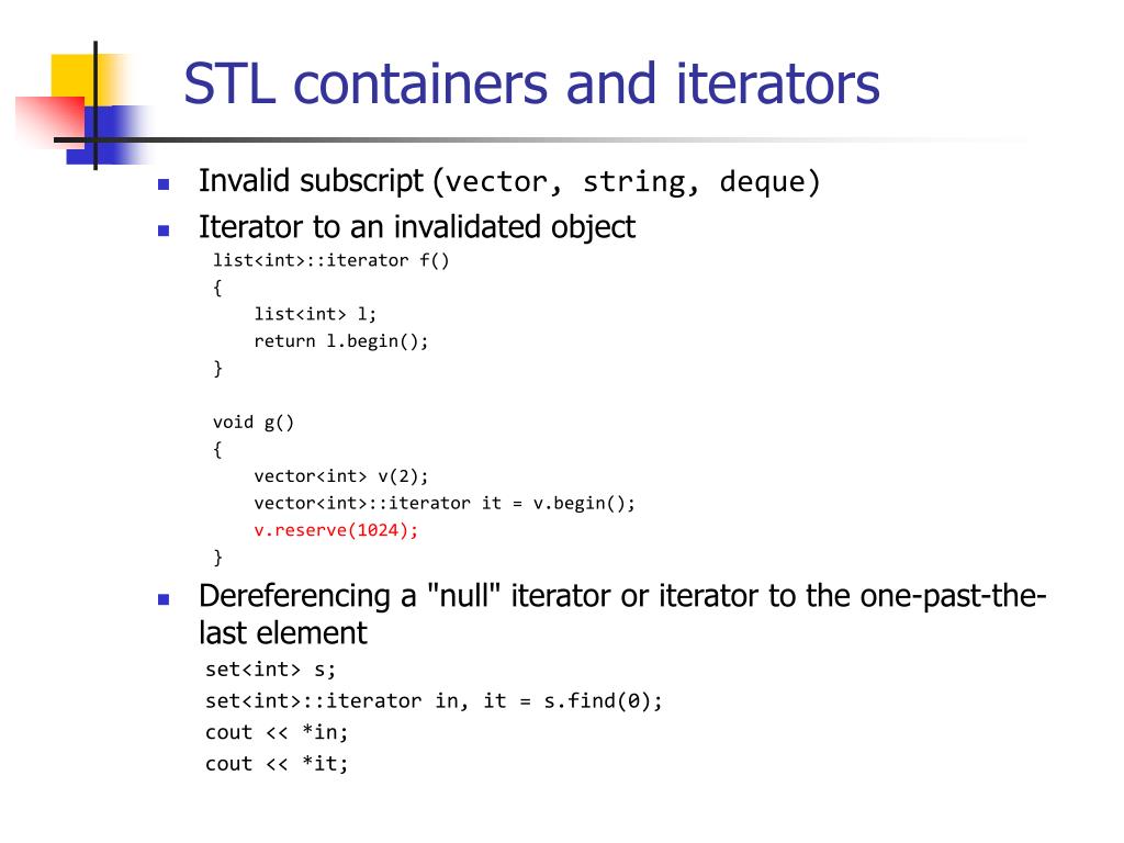 PPT Typical Error Patterns in C++ PowerPoint Presentation, free