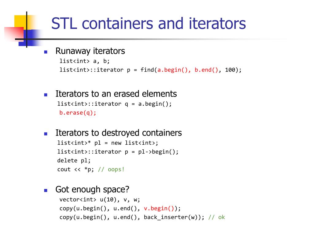 PPT Typical Error Patterns in C++ PowerPoint Presentation, free