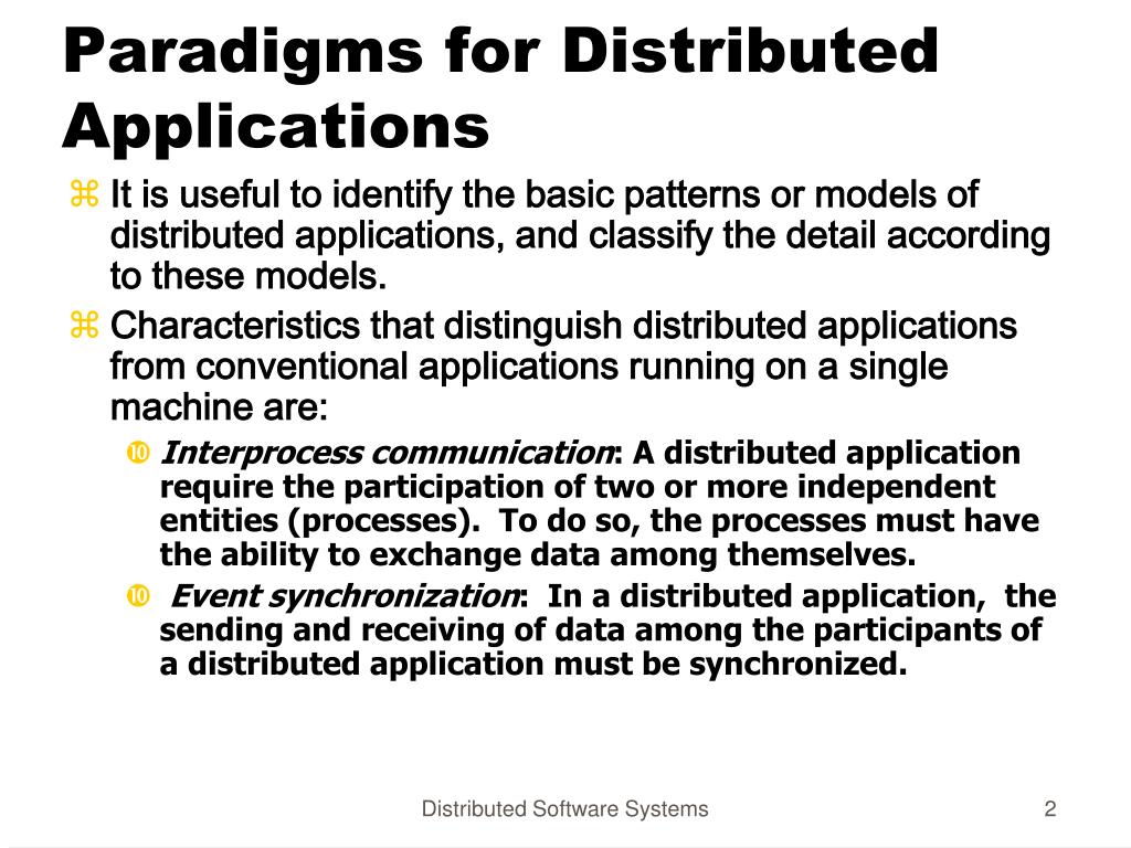 PPT Distributed Computing Paradigms PowerPoint Presentation, free