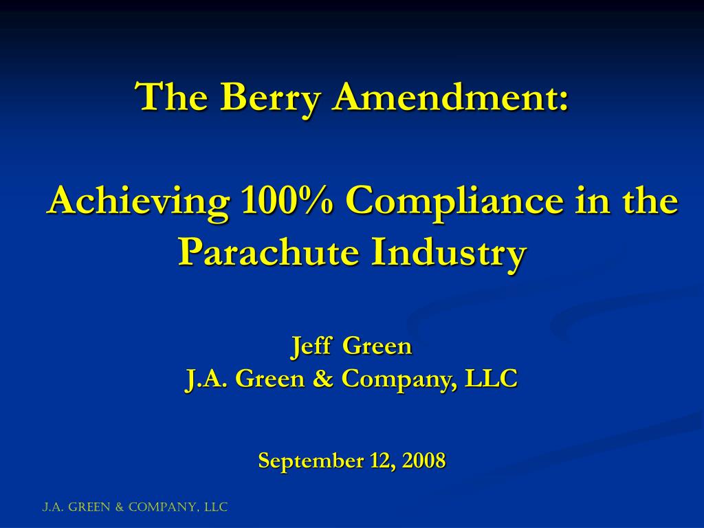 PPT BERRY IS NOT GUARANTEED PowerPoint Presentation, free download ID6209249