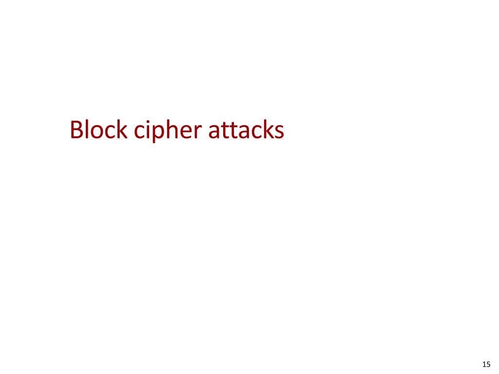 PPT Cryptography Block Ciphers PowerPoint Presentation, free