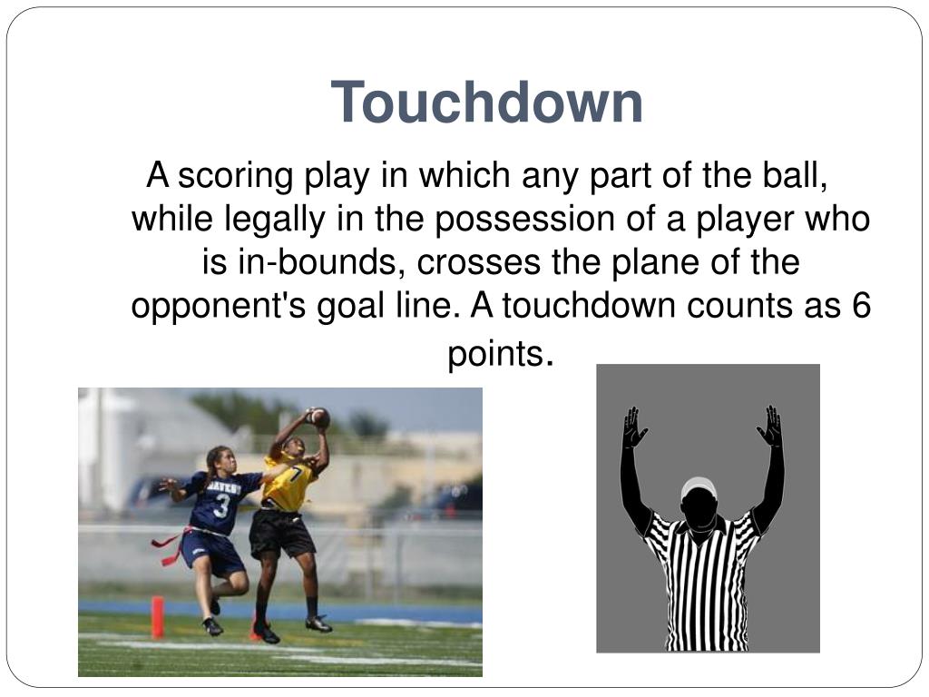 PPT Flag Football PowerPoint Presentation, free download ID6216711