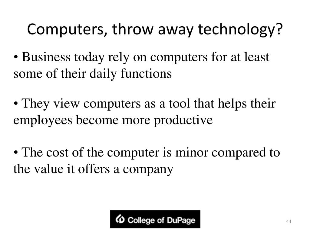 PPT Introduction to Computers PowerPoint Presentation, free download