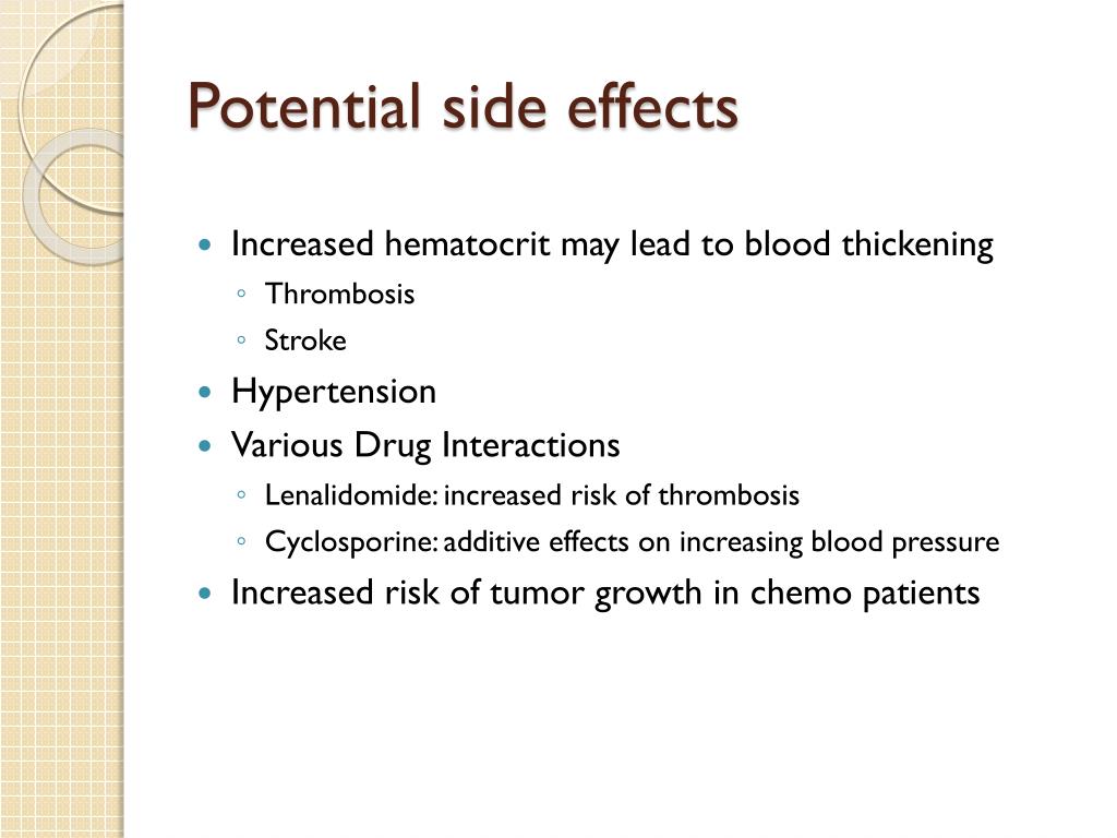 PPT Erythropoietin PowerPoint Presentation, free