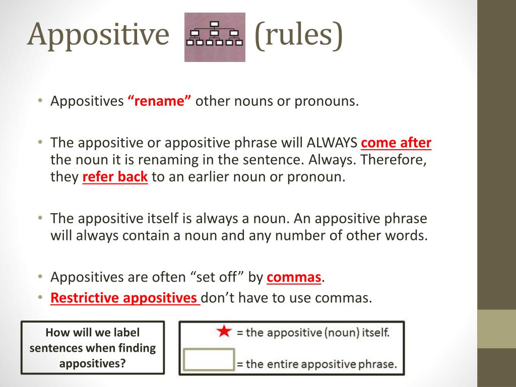 PPT - Appositives Phrases PowerPoint Presentation, free download - ID