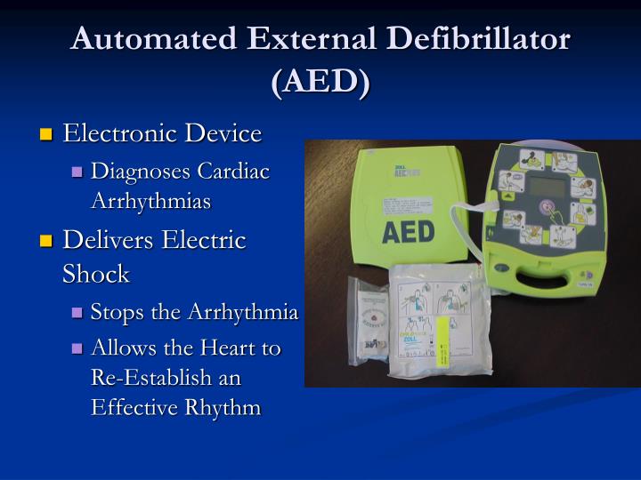 PPT UCOP Automated External Defibrillator (AED) Program PowerPoint