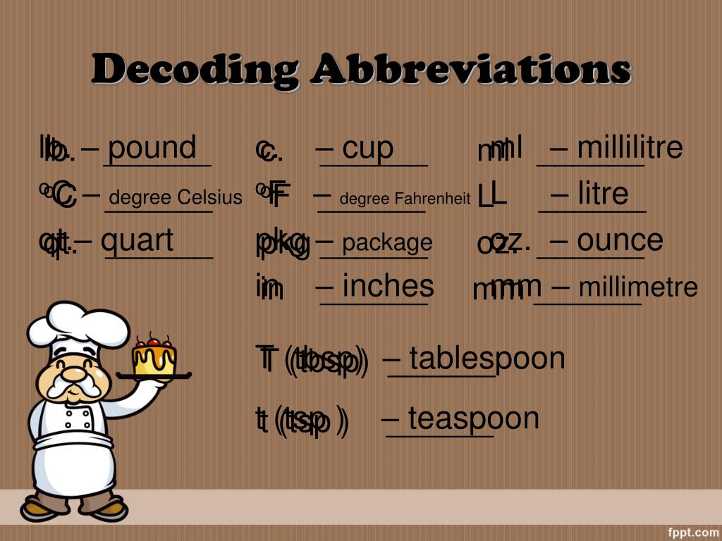 PPT Reading Recipes PowerPoint Presentation, free download ID6222673