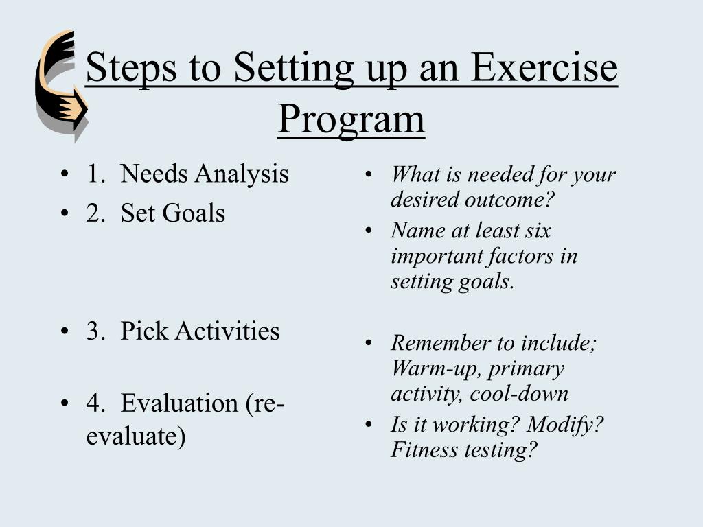 PPT Personal Exercise Prescription WebQuest PowerPoint Presentation