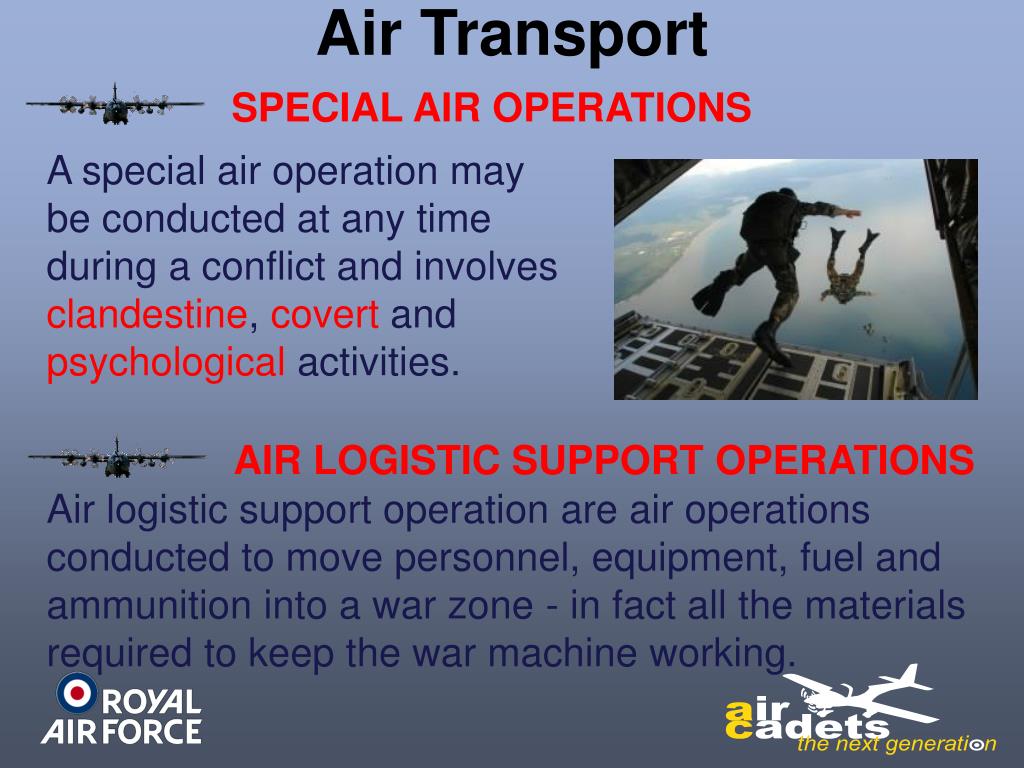 PPT Combat Support Air Operations PowerPoint Presentation, free