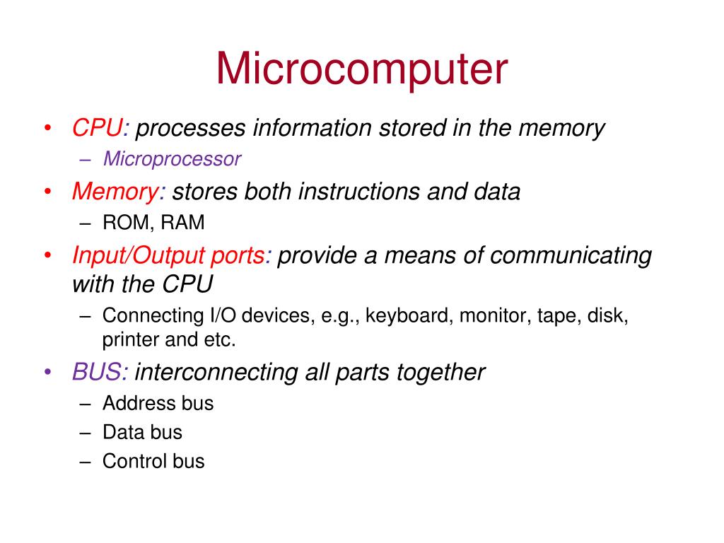 PPT Lecture 01 Introduction to & Embedded Systems