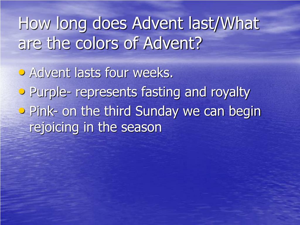 PPT ADVENT PowerPoint Presentation, free download ID6234222