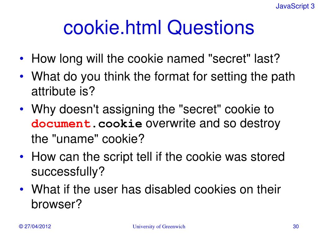35 Document Cookie Javascript Not Working Modern Javascript Blog