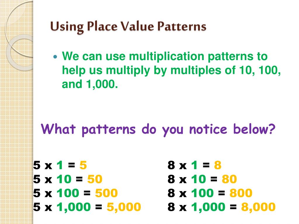 PPT Multiplying and Dividing Greater Numbers PowerPoint Presentation