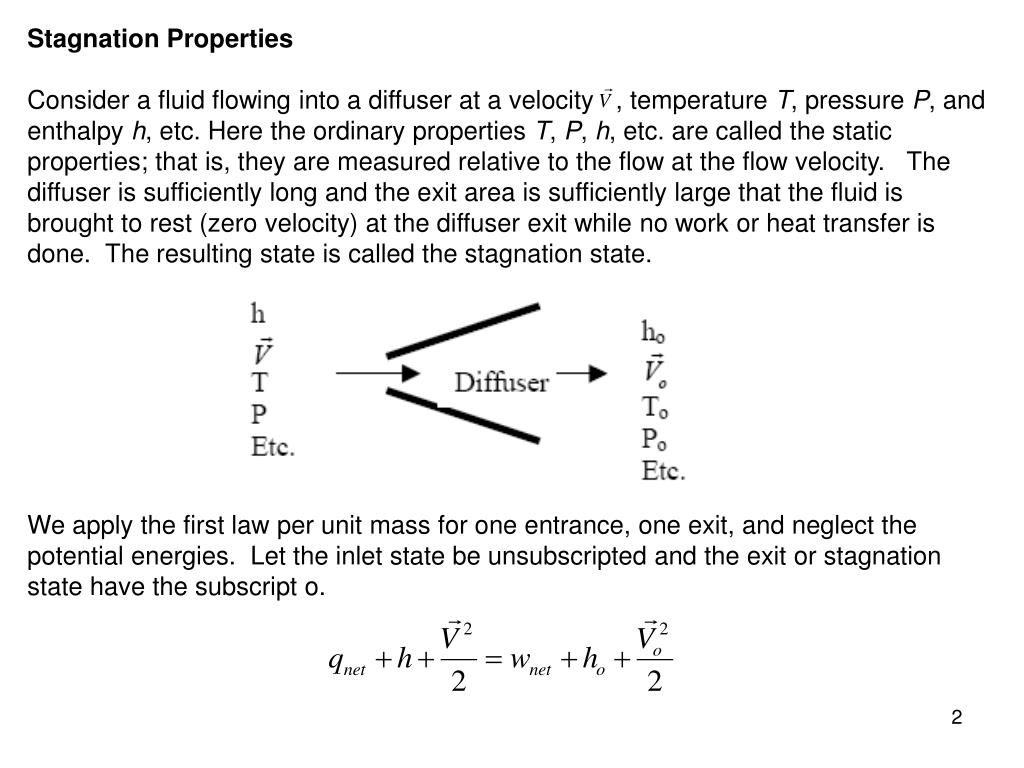 PPT Stagnation Properties PowerPoint Presentation, free download ID