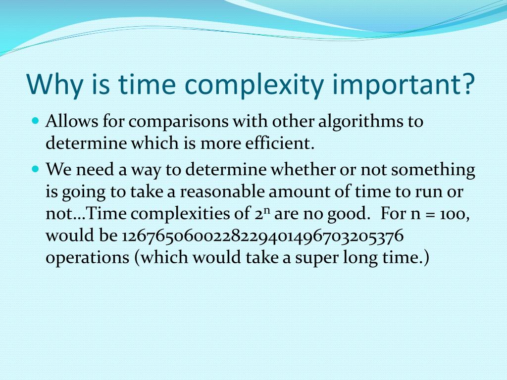 PPT Time and Space Complexity PowerPoint Presentation, free download