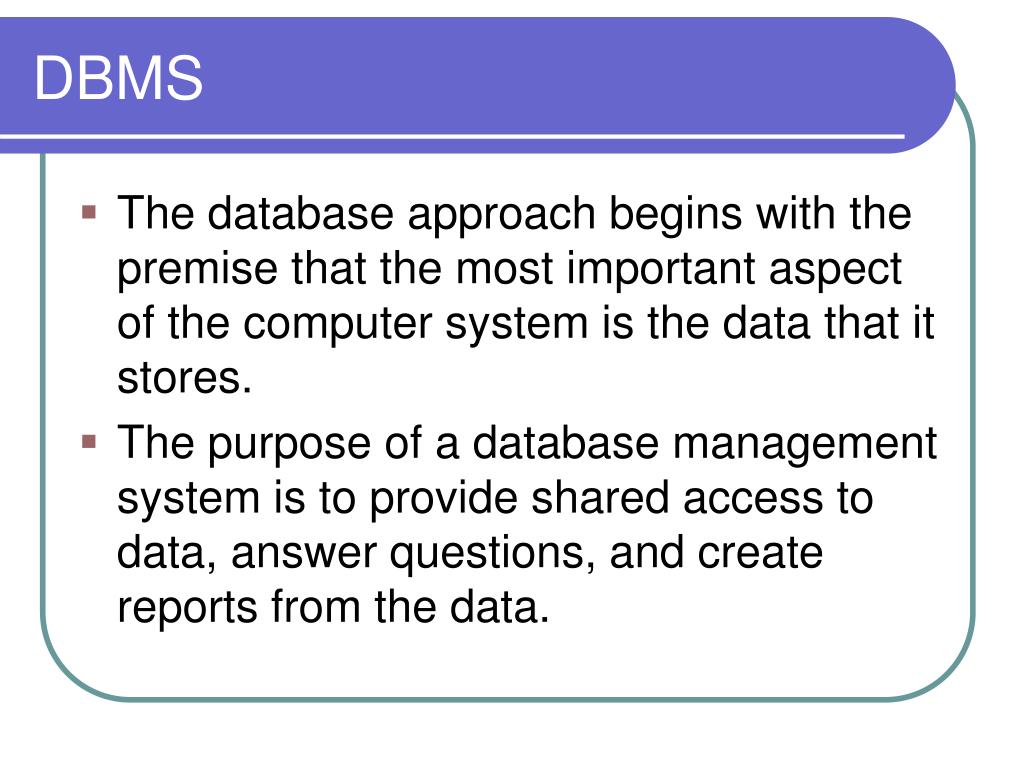PPT DBMS PowerPoint Presentation, free download ID6236755