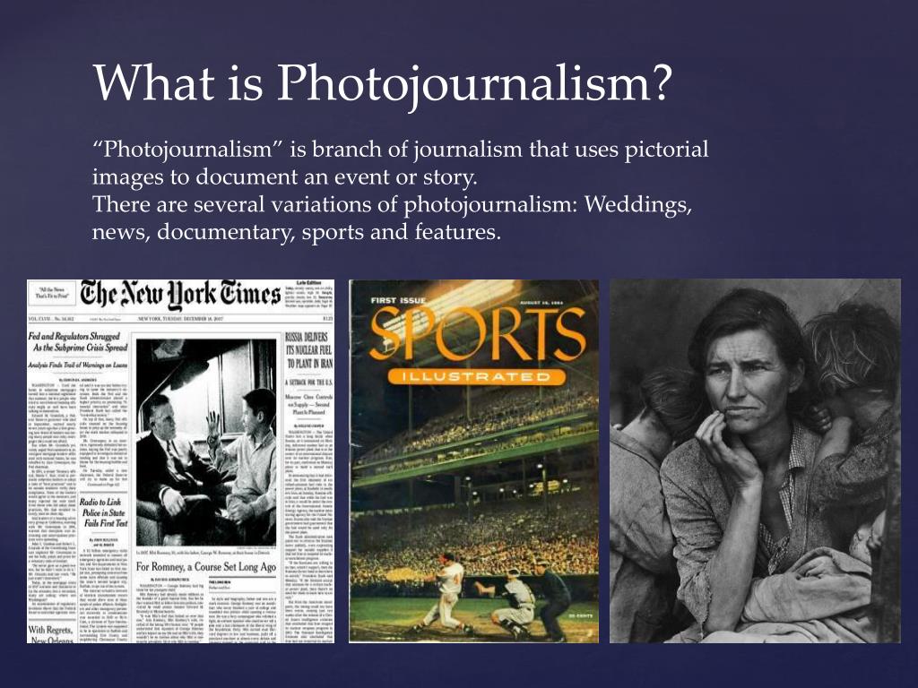 PPT Photojournalism PowerPoint Presentation, free download ID6237597