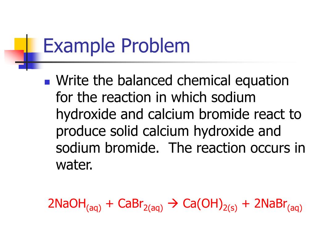 PPT Chemical Reactions PowerPoint Presentation, free download ID