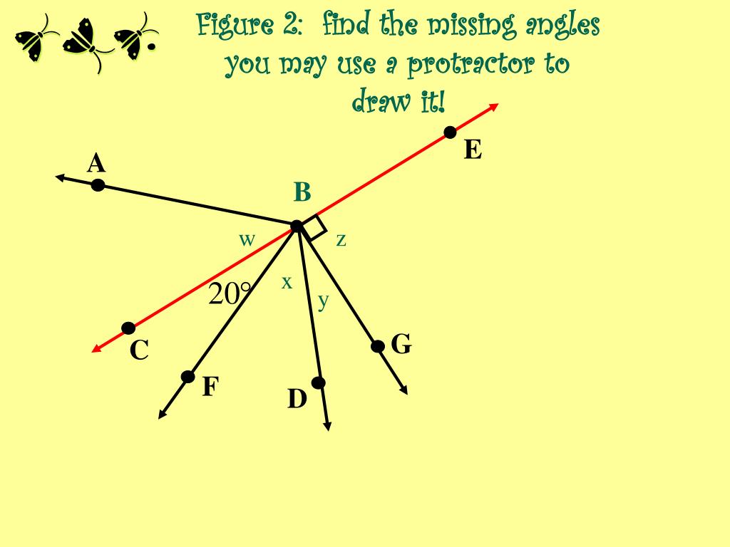 PPT Complementary Angles and Supplementary Angles PowerPoint