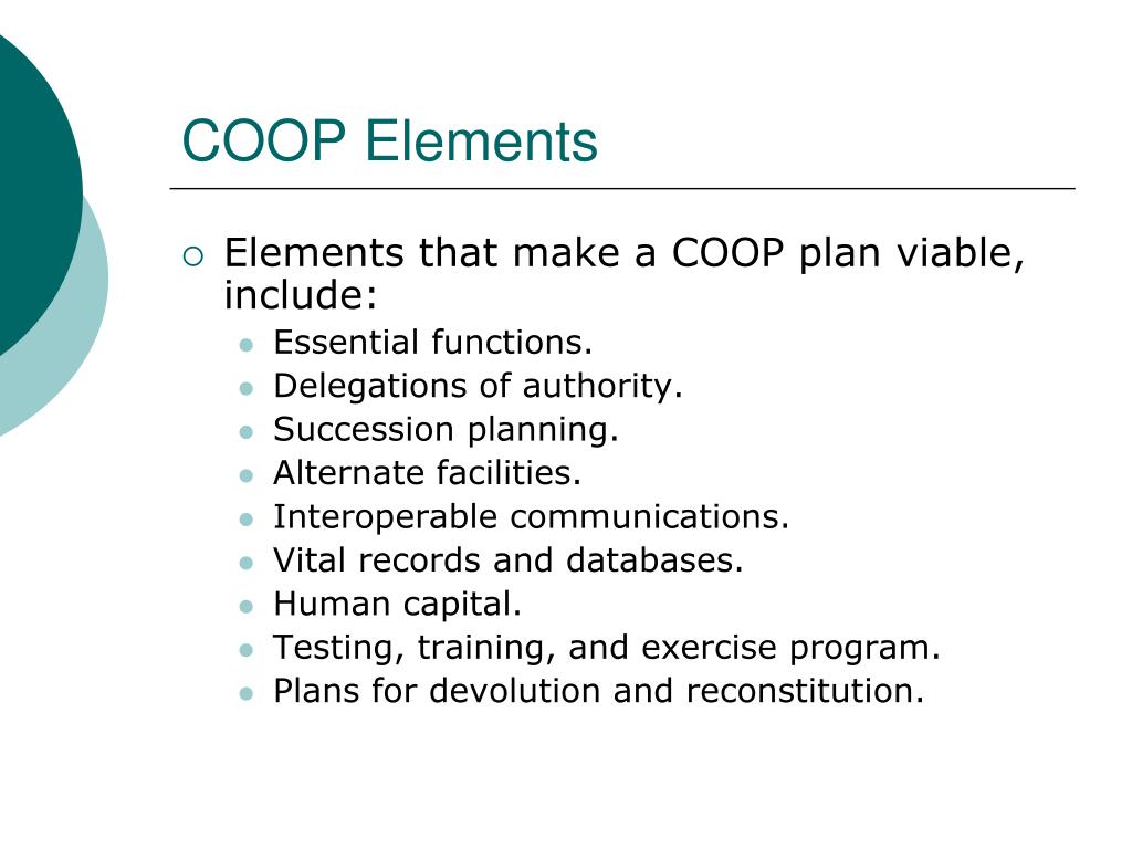 PPT Disaster Recovery versus Continuity of Operations PowerPoint Presentation ID6246907