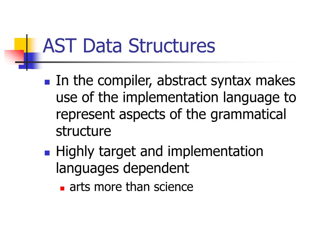 PPT Abstract Syntax Trees PowerPoint Presentation, free download ID
