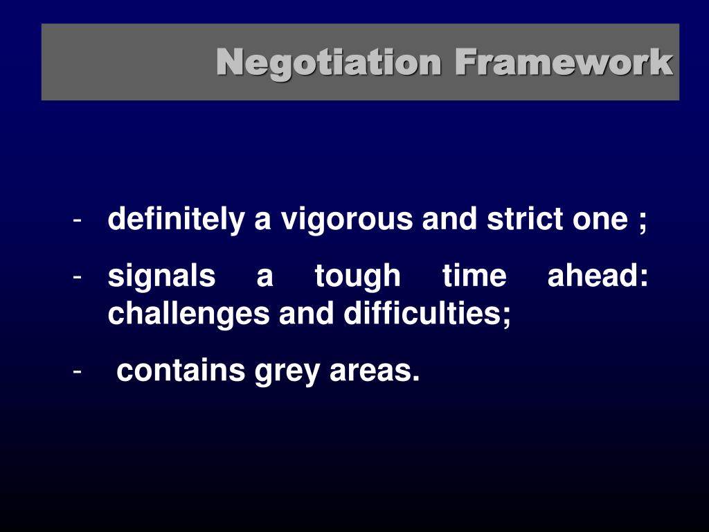 PPT Negotiations PowerPoint Presentation, free download ID6249397