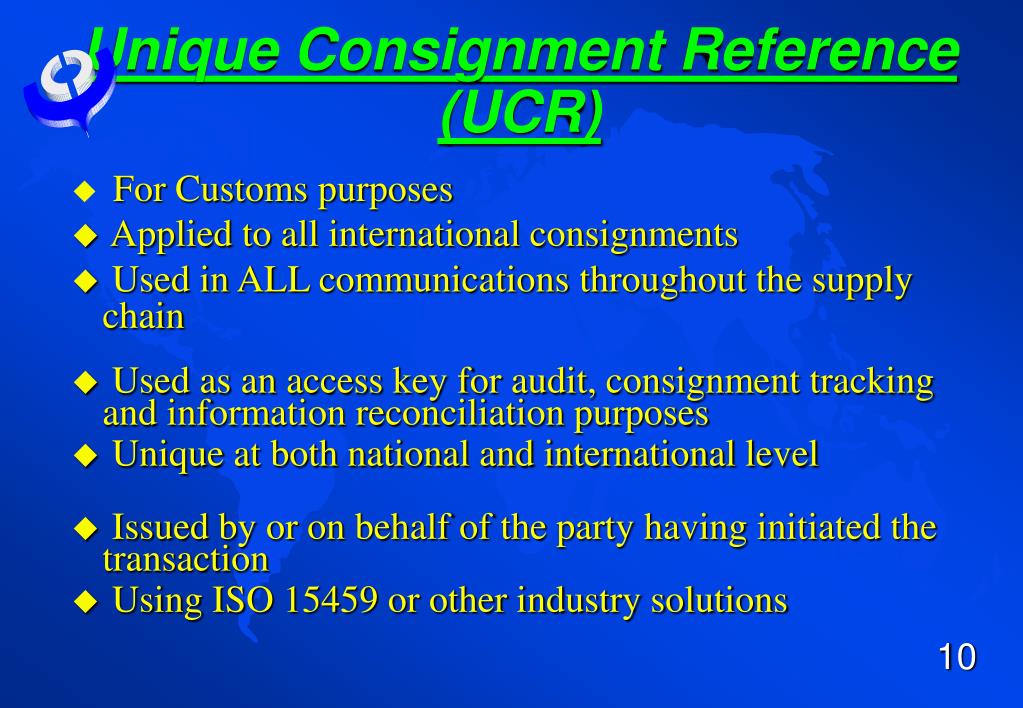 PPT Advance Cargo Information Guidelines PowerPoint Presentation