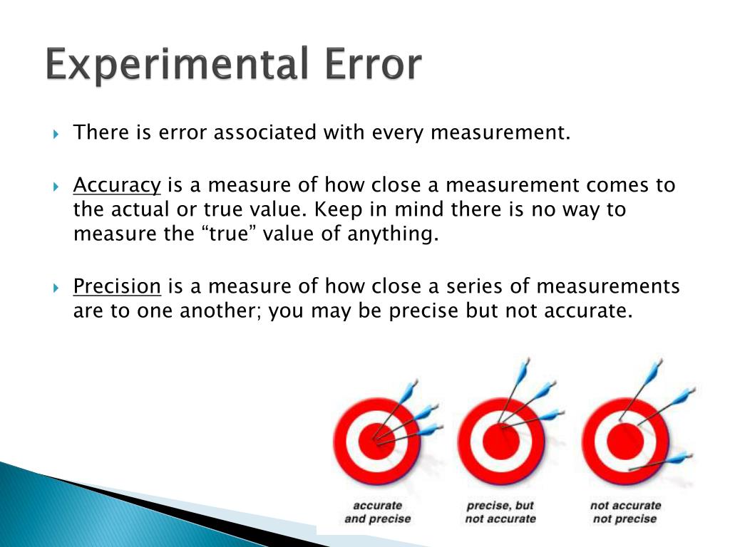 PPT Introduction to Chemistry & Experimental Error PowerPoint