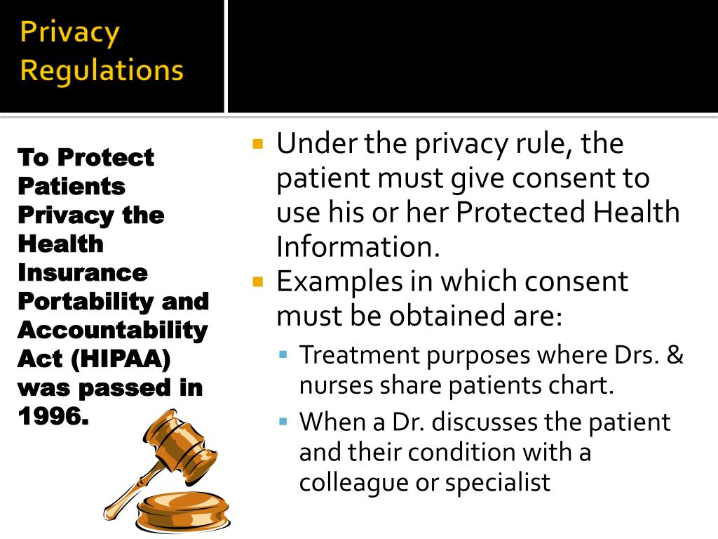 PPT HIPAA LAWS PowerPoint Presentation, free download ID6252672
