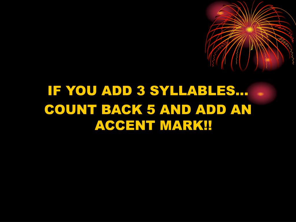 PPT ACCENT MARKS!!! PowerPoint Presentation, free download ID6257280