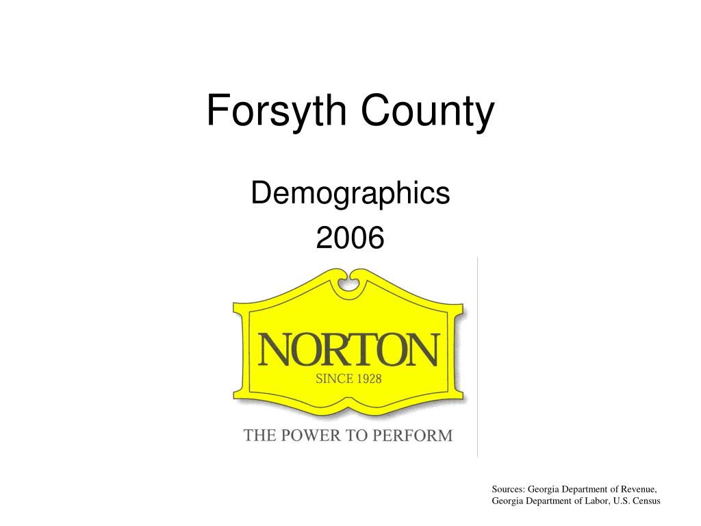 PPT Forsyth County PowerPoint Presentation, free download ID6265884