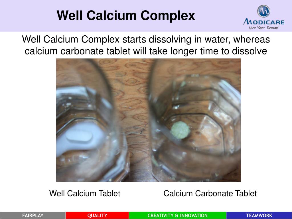 PPT Well Calcium Complex PowerPoint Presentation, free download ID6267039