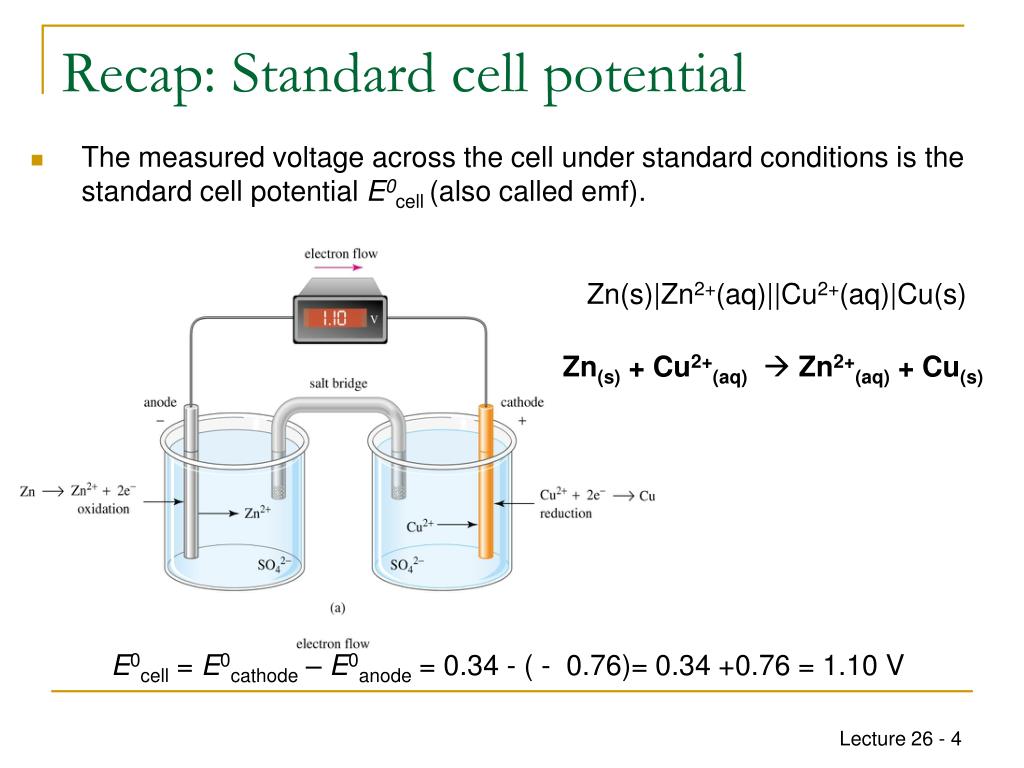 PPT CHEM1612 Pharmacy Week 9 Nernst Equation